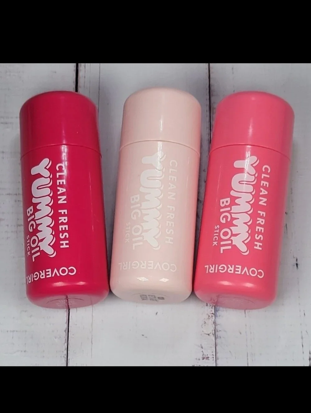 CoverGirl Clean Fresh Yummy Big Oil Stick Bundle NEW!